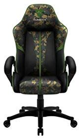 ThunderX3 Thunder X3 BC1 CAMO Poltrona Gaming con Air Technology, Verde Militare