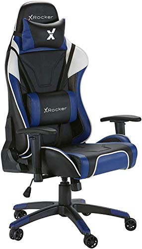 X Rocker Agility eSports PC Office Gaming Chair BLUE [Edizione: Regno Unito]