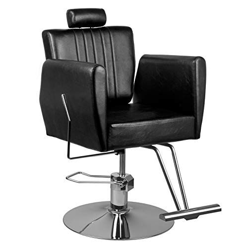 ACTIVESHOP GABBIANO sedia poltrona da parrucchiere Hydraulic barber 0-179 Nero
