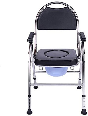 Generic Comodino Comodino Sedia Sedia Con Sedile Imbottito Rimovibile Bagno Vasino Sedia Doccia Sedia Disabilità Anziani Vasino Sedile WC Per Adulti