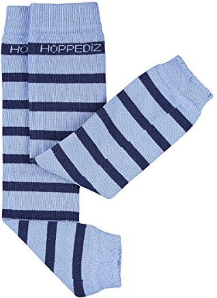 Hoppediz , scaldamuscoli in cotone biologico, da bambino, colore blu norvegese