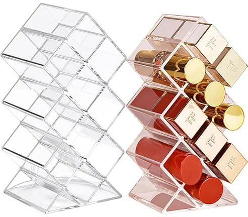 Bustlwor Organizer per Rossetto, Organizer da Toeletta, Toletta con Contenitore, Bagni, Tavoli e Altri Luoghi