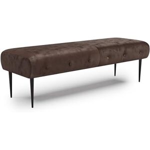 Cavadore Panca Amba Panca imbottita alla moda, 2,5 posti, per cucina, sala da pranzo o cucina/panca da cucina adatta per Amba 2,5 posti, 139 x 52 x 54, in microfibra di alta qualità: marrone Cavadore Panca Amba Panca imbottita alla moda, 2,5 posti, per cucina, sala da pranzo o cucina/panca da cucina adatta per Amba 2,5 posti, 139 x 52 x 54, in microfibra di alta qualità: marrone
