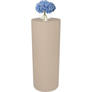 Kloris Colonna Cilindrica Sweet Table plastica per interni ed esterni altezza 70 cm diametro 35 cm colore grigio tortora MADE IN ITALY Kloris Colonna Cilindrica Sweet Table plastica per interni ed esterni altezza 70 cm diametro 35 cm colore grigio tortora MADE IN ITALY