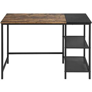 HOMYLIN Desk, Nero Marrone, 110 X 55 X 75 cm HOMYLIN Desk, Nero Marrone, 110 X 55 X 75 cm