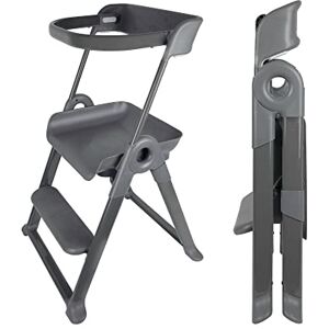 Boon PIVOT Toddler Tower Folding Step Stool for Kids 21.75 L x 22.75 W x 34.75 H Montessori Toddler Kitchen Stool Helper Ages 18 Months to 4 Years Boon PIVOT Toddler Tower Folding Step Stool for Kids 21.75 L x 22.75 W x 34.75 H Montessori Toddler Kitchen Stool Helper Ages 18 Months to 4 Years