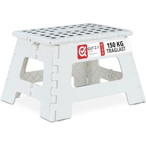 Relaxdays - Sgabello pieghevole - Plastica - 22 cm - Folding stool Relaxdays - Sgabello pieghevole - Plastica - 22 cm - Folding stool