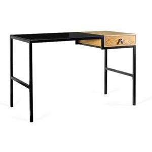 Unique Scrivania Leste JSBG-142-1 Nero Acciaio 120 x 76 x 60 cm Marca EAN: Unique Scrivania Leste JSBG-142-1 Nero Acciaio 120 x 76 x 60 cm Marca EAN: