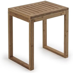 Gedy Ashi Sgabello da Bagno in Bambù, Finitura Naturale, Realizzato in Bambù, Carico Supportato Fino a 100 Kg, Dimensioni Sedura L 39,5 x P 29,5, Altezza Sgabello 44 cm, Peso 3,03 Kg Gedy Ashi Sgabello da Bagno in Bambù, Finitura Naturale, Realizzato in Bambù, Carico Supportato Fino a 100 Kg, Dimensioni Sedura L 39,5 x P 29,5, Altezza Sgabello 44 cm, Peso 3,03 Kg