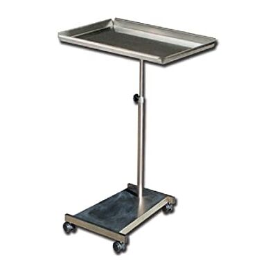 GIMA Mayo Tavolo Acciaio Inossidabile Base, 68 cm L x 46 cm W GIMA Mayo Tavolo Acciaio Inossidabile Base, 68 cm L x 46 cm W