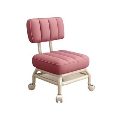 generic Poltrona per Pedicure con Seduta Bassa e rotelle, poggiapiedi Universale, Ruote girevoli, Sgabello per Pedicure, per Fitness, casa, Garage, Barbiere(Grigio Chiaro Taglia Unica)(Pink) generic Poltrona per Pedicure con Seduta Bassa e rotelle, poggiapiedi Universale, Ruote girevoli, Sgabello per Pedicure, per Fitness, casa, Garage, Barbiere(Grigio Chiaro Taglia Unica)(Pink)