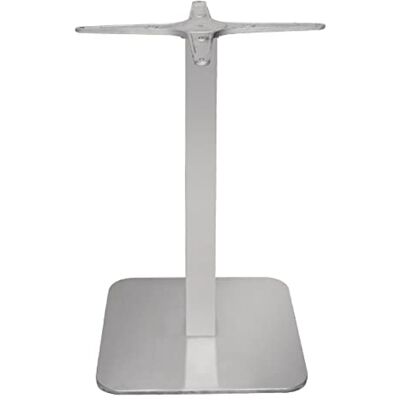 Bolero tavolo quadrato base in acciaio INOX 680 x 400 mm cucina tavolo interni Bolero tavolo quadrato base in acciaio INOX 680 x 400 mm cucina tavolo interni