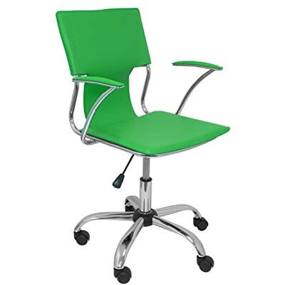 Piqueras y Crespo – Sedia da ufficio ergonomica con braccioli fissi, regolabile in altezza e girevole 360 ° Piqueras y Crespo – Sedia da ufficio ergonomica con braccioli fissi, regolabile in altezza e girevole 360 °