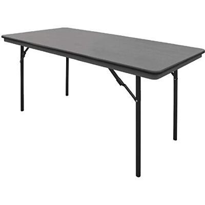 Bolero ABS pieghevole banchetto tavolo rettangolare, 1520 mm, grigio Bolero ABS pieghevole banchetto tavolo rettangolare, 1520 mm, grigio