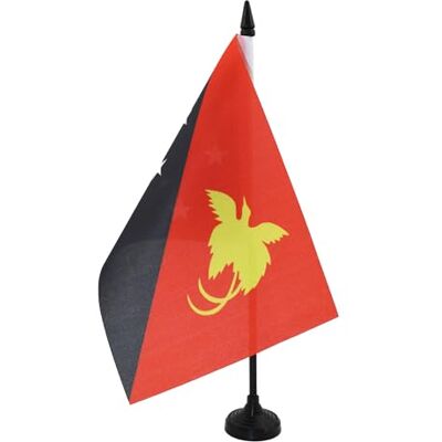 AZ FLAG Bandiera da Tavolo Papua Nuova Guinea 21x14 cm Base Plastica Uso interno bandiera da tavolo papuana finitura cucita e bordi rinforzati con asta in plastica e base in plastica AZ FLAG Bandiera da Tavolo Papua Nuova Guinea 21x14 cm Base Plastica Uso interno bandiera da tavolo papuana finitura cucita e bordi rinforzati con asta in plastica e base in plastica