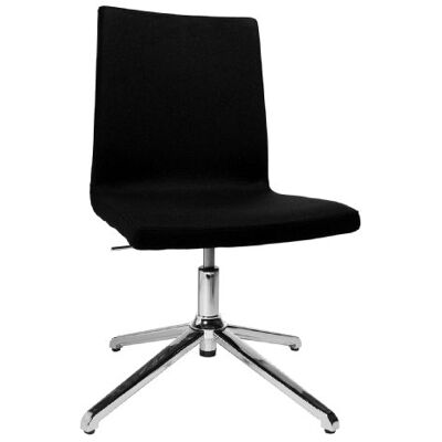 Topstar Sitness Cube Sedia Conferenza Girevole, con Piedini, Nera Topstar Sitness Cube Sedia Conferenza Girevole, con Piedini, Nera
