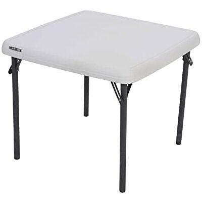 Tavolo pieghevole per bambini Lifetime - Acciaio e PEHD - 61x61cm - Esterno Tavolo pieghevole per bambini Lifetime - Acciaio e PEHD - 61x61cm - Esterno