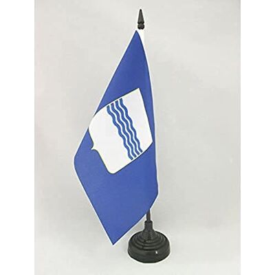 AZ FLAG Bandiera da Tavolo Basilicata 21x14 cm Base Plastica Uso interno bandiera da tavolo italiana finitura cucita e bordi rinforzati con asta in plastica e base in plastica AZ FLAG Bandiera da Tavolo Basilicata 21x14 cm Base Plastica Uso interno bandiera da tavolo italiana finitura cucita e bordi rinforzati con asta in plastica e base in plastica