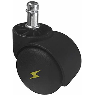 VIVOL Rotelle per sedia da ufficio, ESD, set da 5 pezzi, 11 mm, universali per sedia da ufficio, ruote VIVOL Rotelle per sedia da ufficio, ESD, set da 5 pezzi, 11 mm, universali per sedia da ufficio, ruote