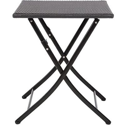 Bolero pe vimini tavolo pieghevole, quadrato, 600 mm Bolero pe vimini tavolo pieghevole, quadrato, 600 mm