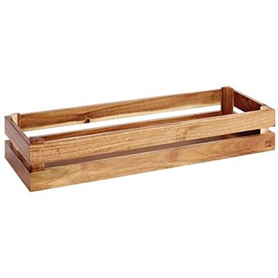 APS Legno Box – Super Box in Legno di Acacia, 55,5 x 18,5 cm, Altezza: 10,5 cm APS Legno Box – Super Box in Legno di Acacia, 55,5 x 18,5 cm, Altezza: 10,5 cm