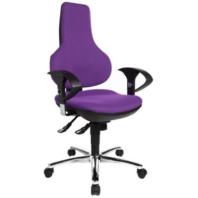 Topstar , Sedia da Ufficio con braccioli ad Altezza Regolabile Topstar , Sedia da Ufficio con braccioli ad Altezza Regolabile