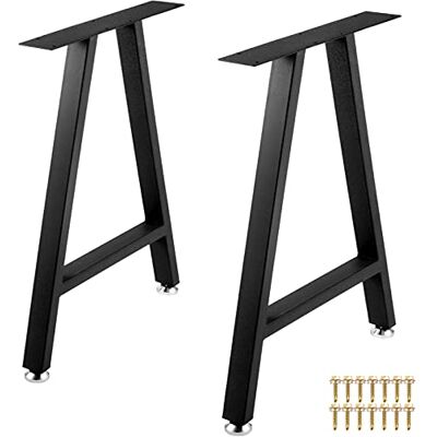 VEVOR Gambe da tavolo 2 pezzi gambe da tavolo per mobili 71,1 x 45 cm gambe per scrivania in acciaio gambe tavolo industriale carico 800 libbre gambe tavolo da pranzo spessore 2 mm gambe per tavolo VEVOR Gambe da tavolo 2 pezzi gambe da tavolo per mobili 71,1 x 45 cm gambe per scrivania in acciaio gambe tavolo industriale carico 800 libbre gambe tavolo da pranzo spessore 2 mm gambe per tavolo