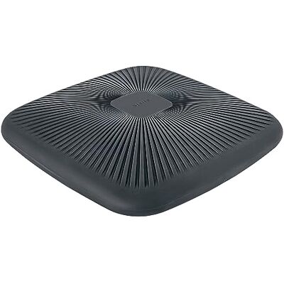 Leitz Ergo Active Wobble Cuscino Ergonomico Quadrato per la Sedia dell'Ufficio, Aiuta a Ridurre il Mal di Schiena e Migliora la Postura, Gamma Ergo, 360 mm x 360 mm x 55 mm, Grigio Velluto, Leitz Ergo Active Wobble Cuscino Ergonomico Quadrato per la Sedia dell'Ufficio, Aiuta a Ridurre il Mal di Schiena e Migliora la Postura, Gamma Ergo, 360 mm x 360 mm x 55 mm, Grigio Velluto,