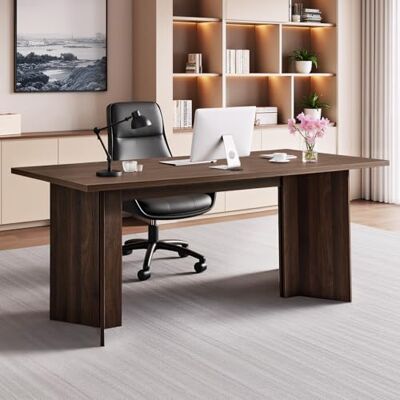 VEVOR Scrivania Mobile da Ufficio Moderna con Foro per la Gestione dei Cavi, Struttura in Truciolato e a Nido d'Ape, Capacità di Carico di 113,4 kg, per Computer per Lavoro, Studio, Scrittura VEVOR Scrivania Mobile da Ufficio Moderna con Foro per la Gestione dei Cavi, Struttura in Truciolato e a Nido d'Ape, Capacità di Carico di 113,4 kg, per Computer per Lavoro, Studio, Scrittura