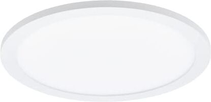 Eglo lampada da soffitto Sarsina, luce a superficie dimmerabile in alluminio e plastica, luce in bianco, illuminazione a soffitto, bianco neutro, lampada da cucina Ø 30 cm