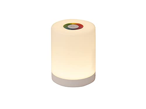 EuroLite Batteria Ricaricabile Table Light RGB 41700320 Akku-Tischlampe Warm Bianco, RGB Bianco (diffus)