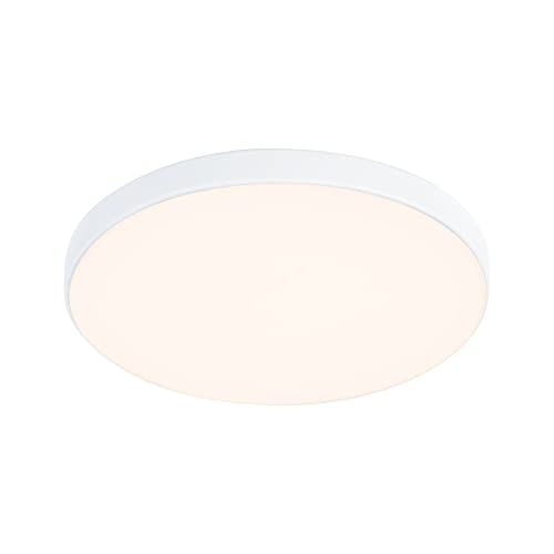 Paulmann Pannello LED a incasso Veluna VariFit Edge 90 mm tondo dimmerabile bianco caldo plastica sistema di illuminazione 3000 K 6 W, Ø 90mm