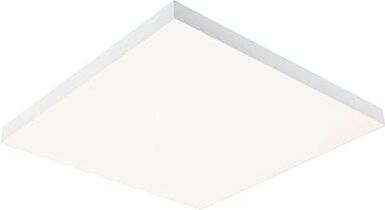 Paulmann Pannello LED Velora Rainbow , rettangolare, con 1x19W Dimmerabile Dynamic RGBW Controllo Colore Bianco Metallo Plafoniera 3000K, 450x450mm