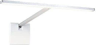 Paulmann Luce LED Xana 420lm incl. 1x5,5 W dimmerabile Illuminazione Quadri 2700 K 5.5 W, Alluminio Spazzolato