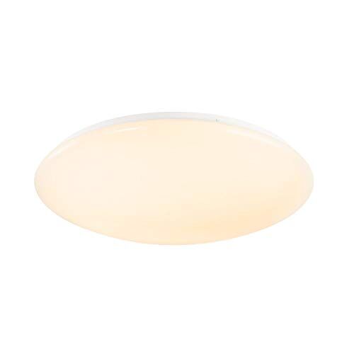 SLV Lipsy 50 VALETO Lampada LED da parete e soffitto per interni, 31 W, 31,5 W, in plastica, colore: Bianco