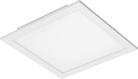 Briloner Plafoniera soffitto dimmerabile, Luce calda neutra fredda, telecomando incluso, LED integrati 18W, 1800Lm, Lampadario camera da letto, lampadario cucina, bagno, Bianco 29,5x29,5x4,9 cm