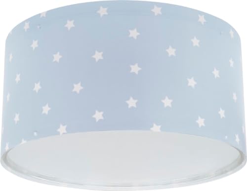 Dalber Lampada da soffitto plafoniera per bambini Star Light Stelle Blu