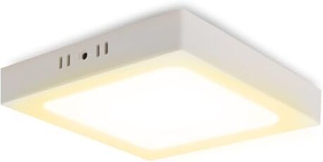 Aigostar Plafoniera LED, 12W Equivalente a 120W, alta luminosità, IP20 940LM, Lampada da Soffitto per Bagno Cucina Corridoio e Balcone, Plafoniera dritta 3000K Luce Bianca Calda, D173*H35mm