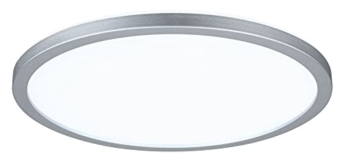 Paulmann -Pannello LED Atria Shine 293 mm, Rotondo, incl. 1 x 16 W, Luce Bianca Diurna, Cromo Opaco, Pannello da soffitto in plastica, 4000 K, Chrome Matt, Ø 293mm