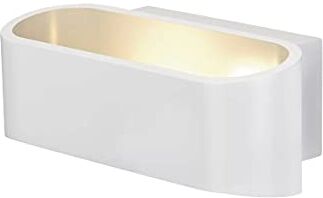 SLV Bianco Asso/Illuminazione Interni, Spot LED, Applique, Lampada, faretto a Parete / 2000-3000K 12W 700lm dimmerabile 12 W