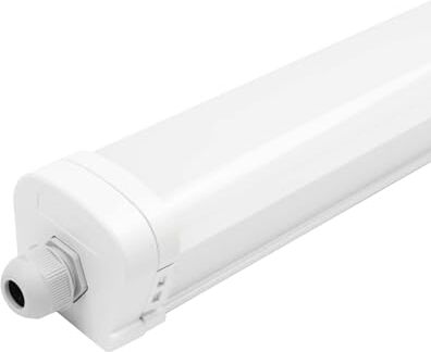 Ledvion Plafoniera LED da 60 cm, Samsung LED, IP65, 20W, 140 lm/W, 6500K, Collegabile, 5 anni di garanzia