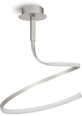 Mantra Lampada a Soffitto, Argento/Cromo, 52.5 x 52.5 x 64 cm