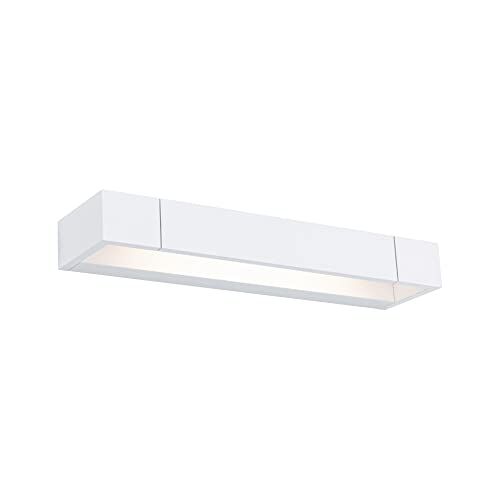 Paulmann Plafoniera LED Applique Lucille IP44 dimmerabile soffitto Bianco Lampada da Soggiorno Alluminio 11.5 W