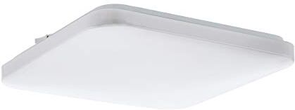 Eglo FRANIA Lampada da Parete/soffitto 17.3 W, Bianco, 33 x 33 cm