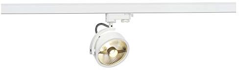 SLV trifase, Spot LED, faretto a plafone, Sistema a binari, Illuminazione di Interni / GU10, KALU Track QPAR111 75W Bianco