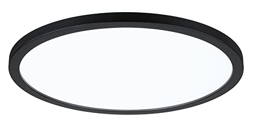 Paulmann -Pannello LED Atria Shine 293 mm, rotondo, incl. 1 x 16 W bianco diurno nero pannello di luce in plastica da soffitto 4000 K, Ø 293mm