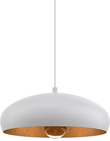 Eglo Mogano 1 Lampadario a Sospensione 60 W, Argento