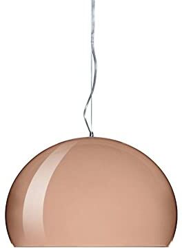 Kartell Small FL/Y Lampada da Soffitto, Rame, Diametro 38cm