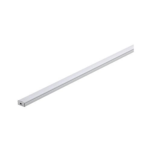 Paulmann -Profilo LED Base Bianco 1 m, Profilo Strisce Luminose, Alluminio Anodizzato, Satinato