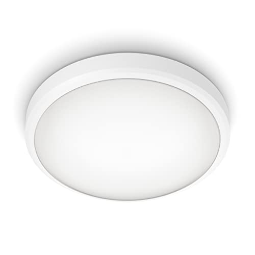 Philips Lampada da Soffitto LED Balance, Equivalente a 17W, 27K, Luce Bianca Calda, Non Dimmerabile, Bianco